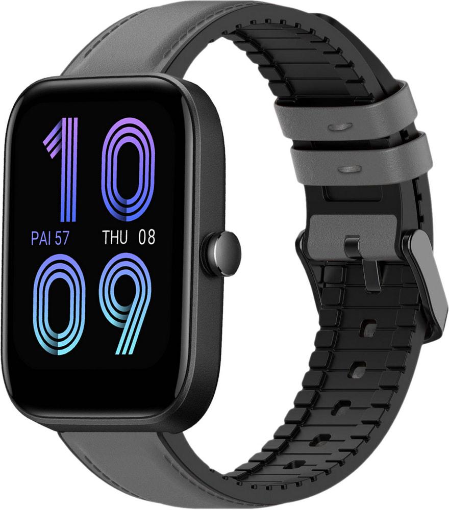Ремешок кожаный Tamyx для Amazfit Bip 3/Pro Grey (31594-33) Ремешок кожаный Tamyx для Amazfit Bip 3/Pro Grey (31594-33)
