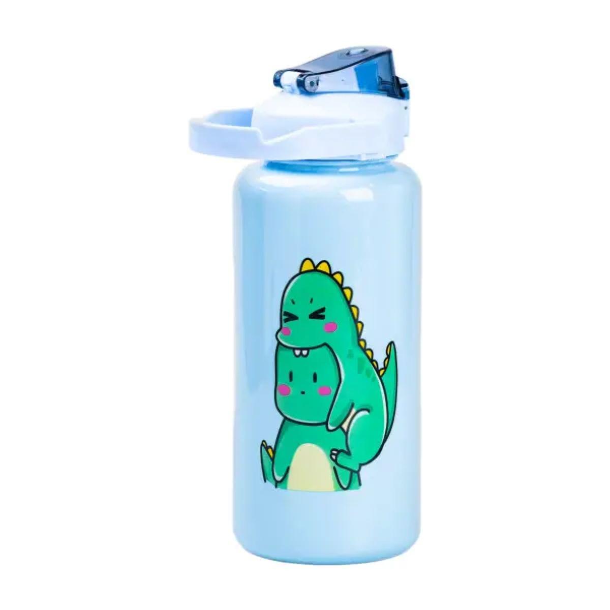 Набір багаторазових пляшок 3в1 Дракоша 0,3 л/0,7 л/2 л Синій (HPZSB120013BL) - фото 2 Набір багаторазових пляшок 3в1 Дракоша 0,3 л/0,7 л/2 л Синій (HPZSB120013BL) - фото 2