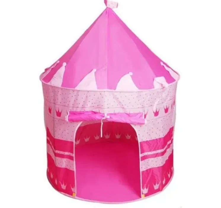 Детская палатка игровая Замок принцессы Розовый (45pinkg) - фото 4 Детская палатка игровая Замок принцессы Розовый (45pinkg) - фото 4