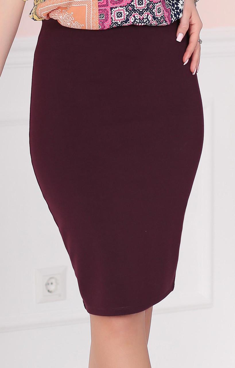Юбка карандаш без разреза 0078 XS Marsal