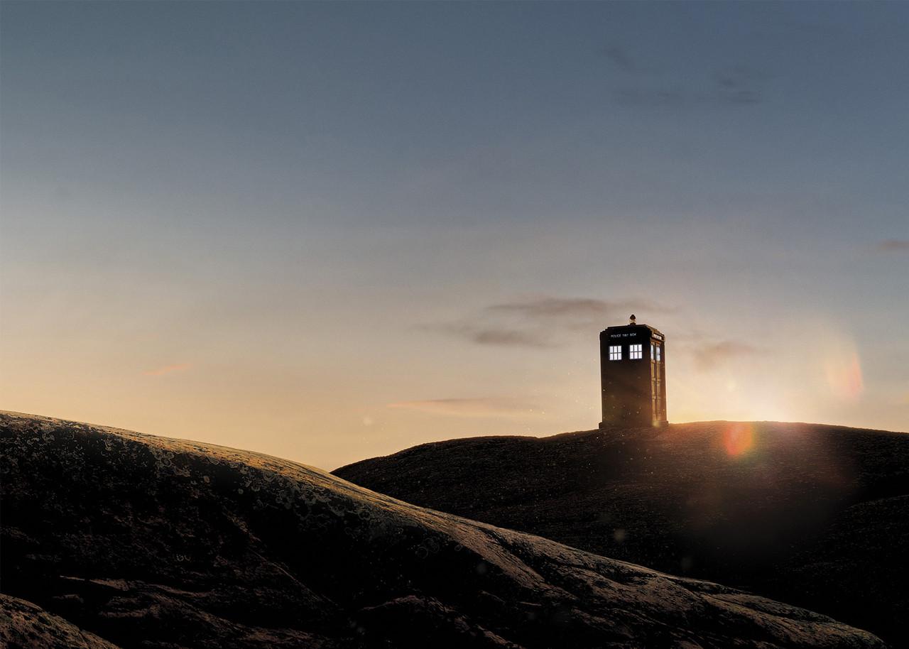 Картина постер Gee! Doctor Who доктор кто тардис 60х40 см DW 09.151