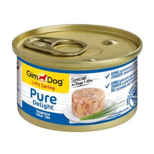 Корм влажный GimDog LD Pure Delight для собак миниатюрных пород тунец 85 г