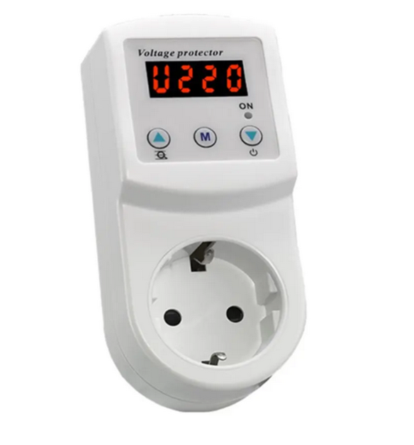 Реле напряжения розеточное ENERGIO MR-VS-16
