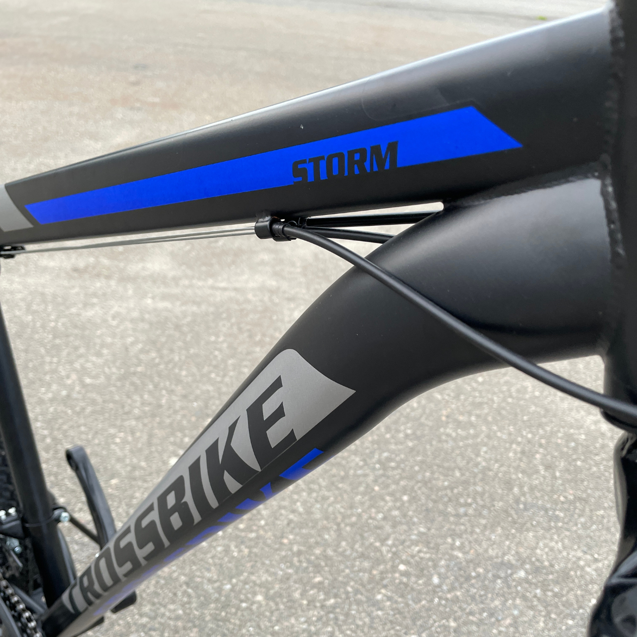 Велосипед Cross Bike Storm 29" 19,5" 19,5" Чорний/Синій (a8bbf14a) - фото 2