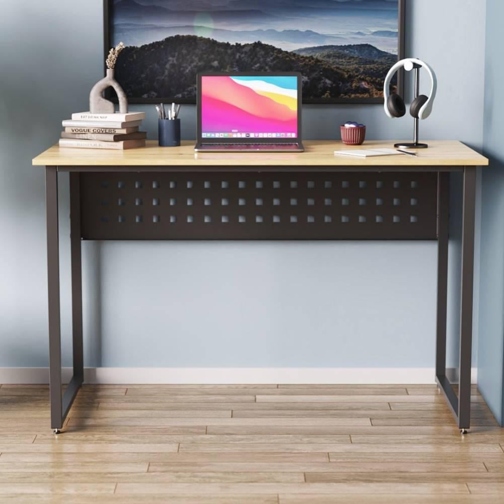 Компьютерный стол Ferrum-decor Майк ДСП 16 мм 75x100x70 см Черный/Дуб Сан-Марино (FRD-103880) Компьютерный стол Ferrum-decor Майк ДСП 16 мм 75x100x70 см Черный/Дуб Сан-Марино (FRD-103880)