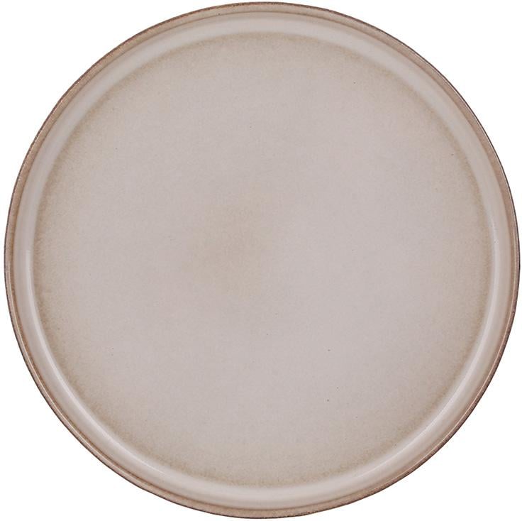 Набір керамічних тарілок 4 шт. Daisy Modern Line 26 см Бежевий