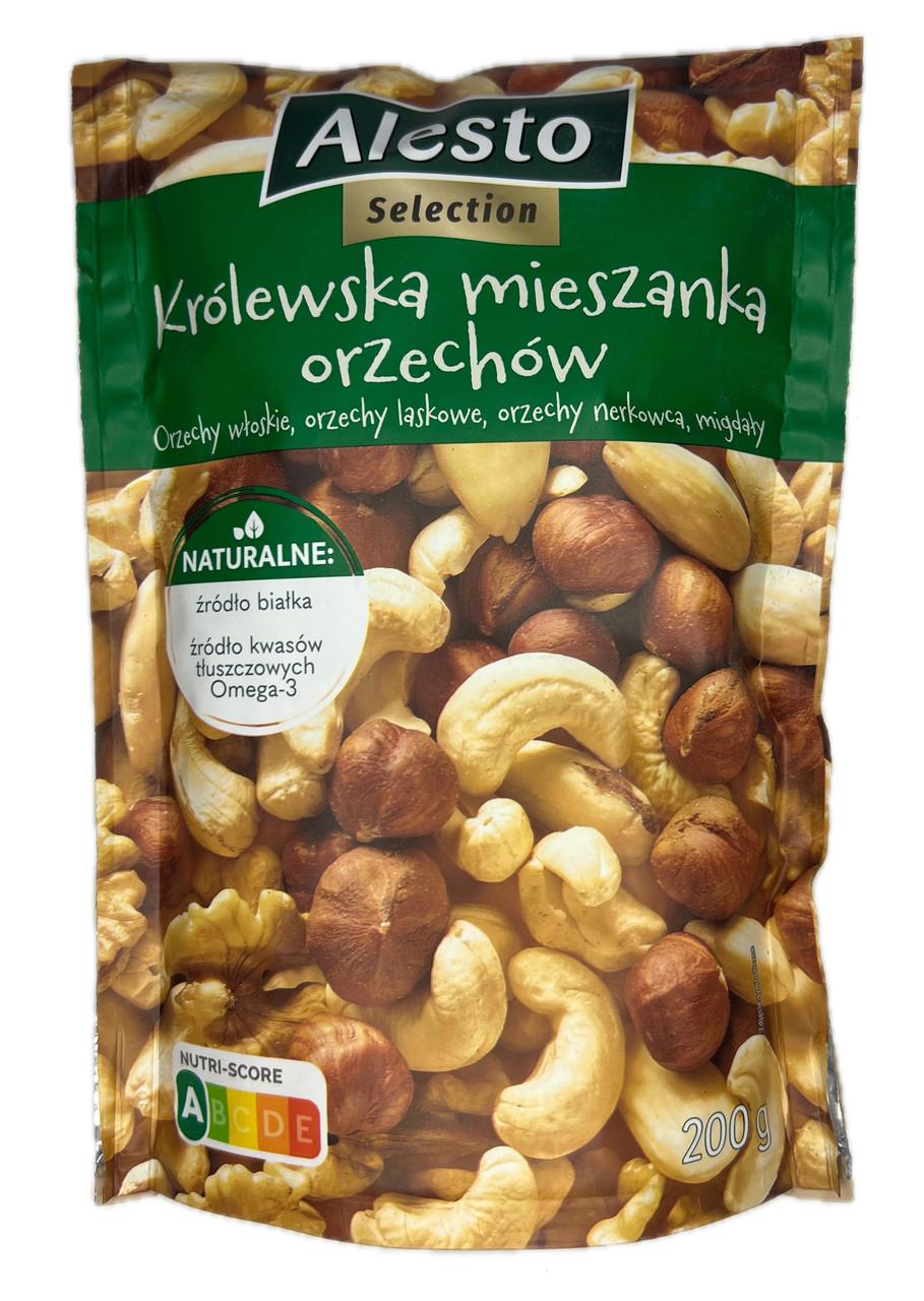 Суміш горіхів Alesto Королівський мікс 200 г (6956382536638)