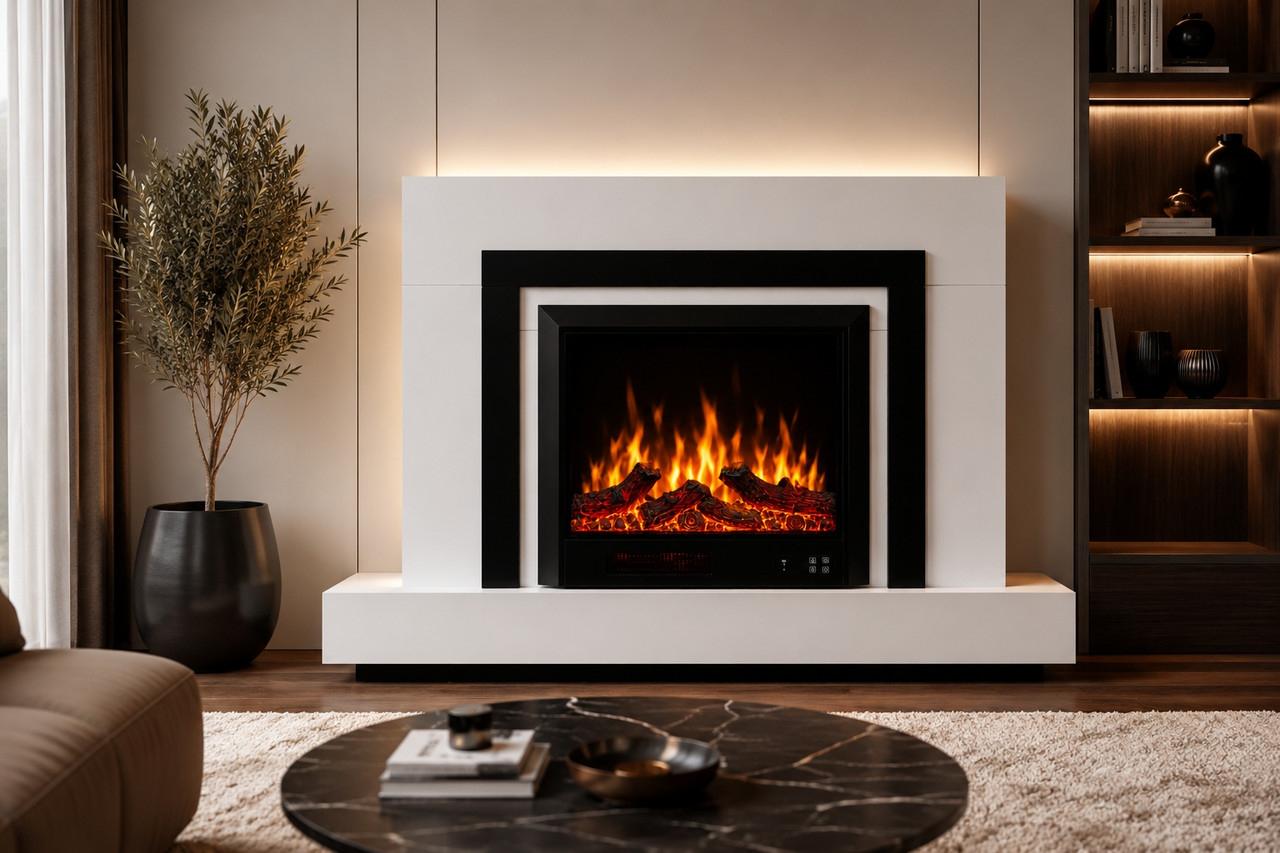 Электрический камин Fireplace Craftsman Tokado звук потрескивания дров White (10080122) Электрический камин Fireplace Craftsman Tokado звук потрескивания дров White (10080122)