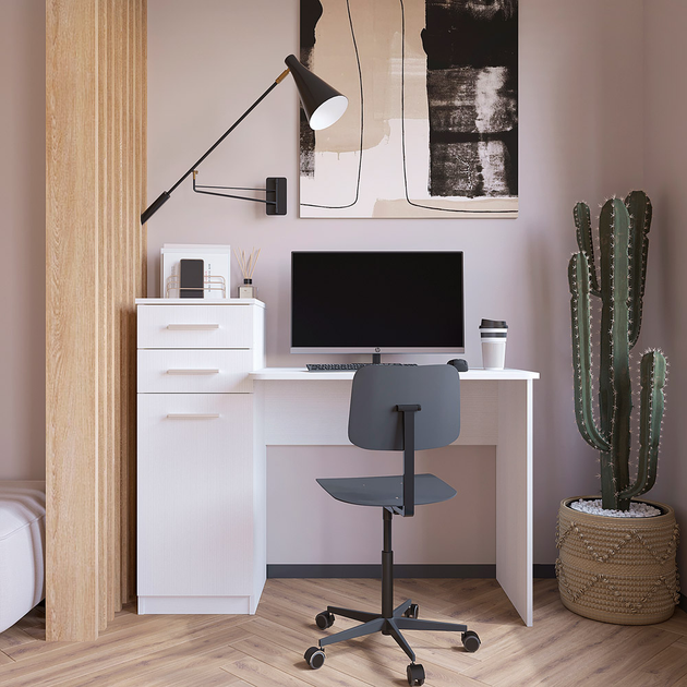 Стол письменный Компанит Пи Пи 3 Нимфея альба (26728802)