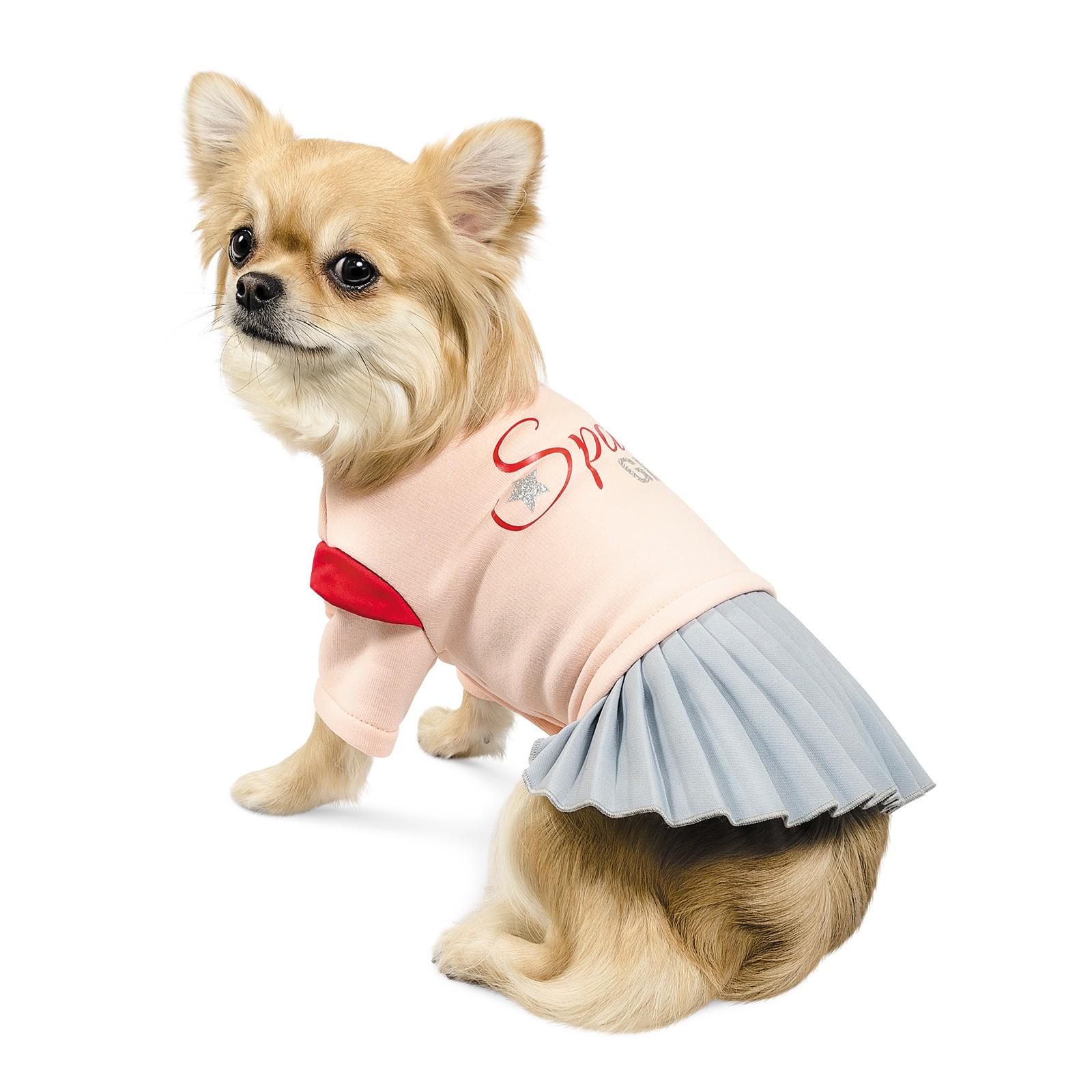 Костюм Pet Fashion девочка Спейс XXS Пудровый (100715)