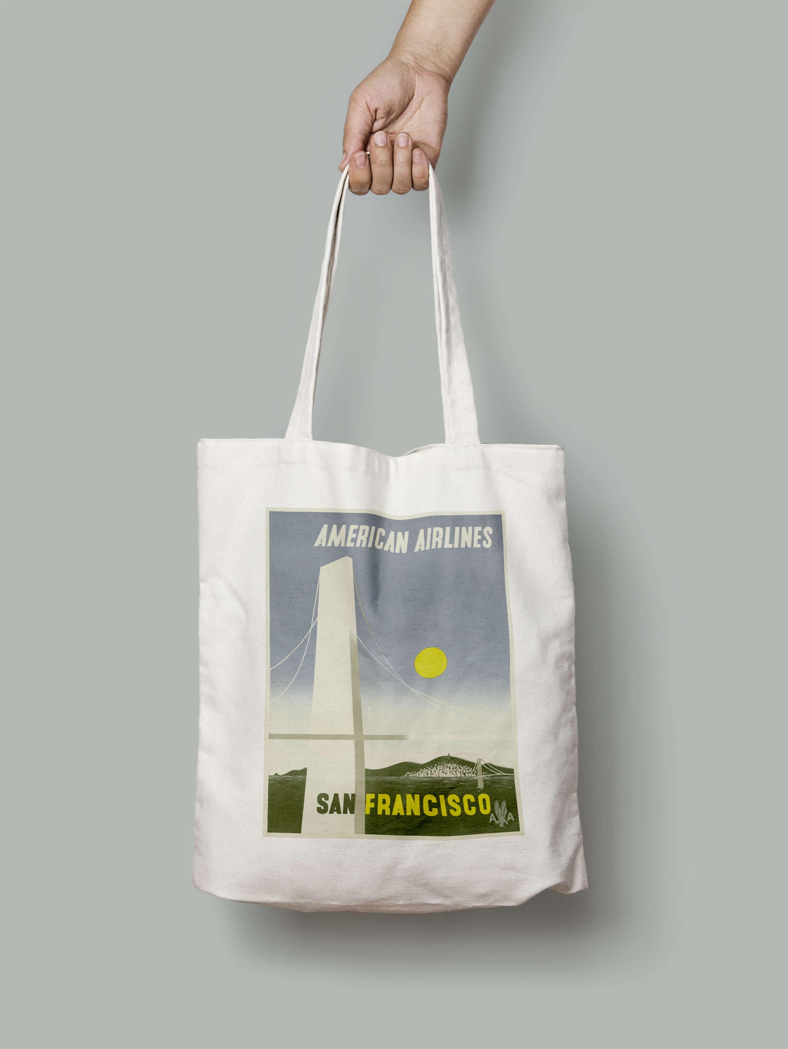 Эко-сумка Мост солнце город шопер (san_francisco_6_Bag)