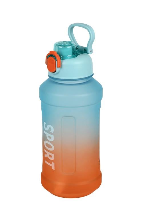 Пляшка-поїлка Sports пластикова з карабіном 1,3 л Blue/Red (31052) Пляшка-поїлка Sports пластикова з карабіном 1,3 л Blue/Red (31052)