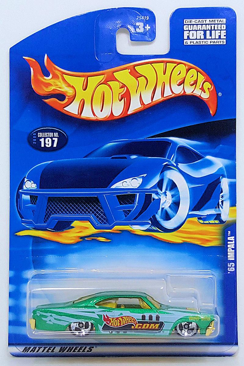 Игрушечная машинка Hot Wheels '65 Impala Lowrider 2000 №197 (25419)