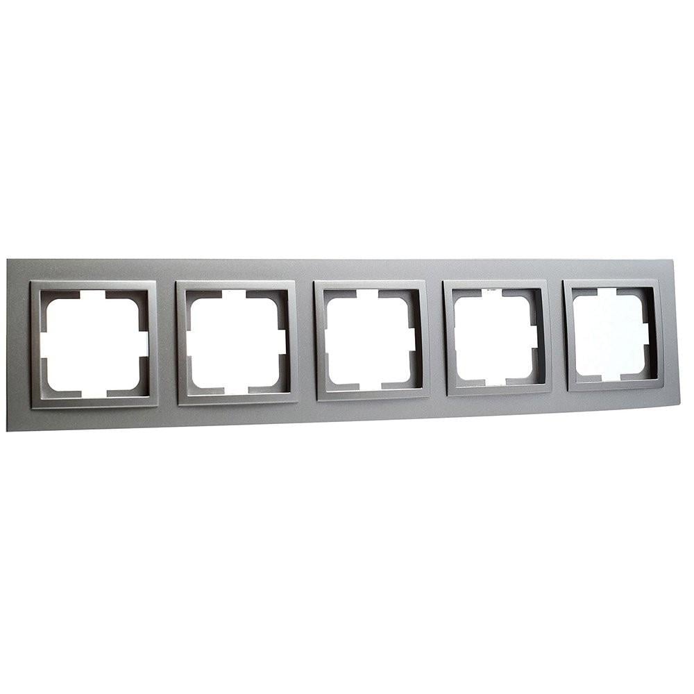 Рамка 5-ная универсальная Mono Electric DESPINA Антрацит (102-240000-164)