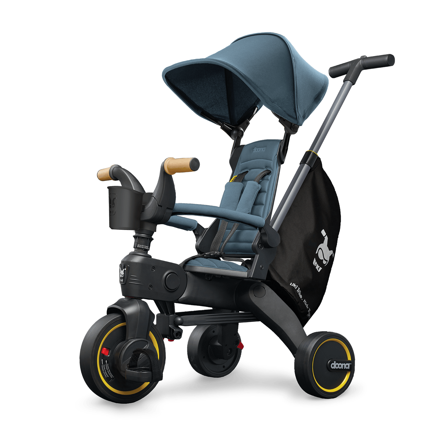 Велосипед трехколесный Doona складной Liki Trike S5 Ocean Blue