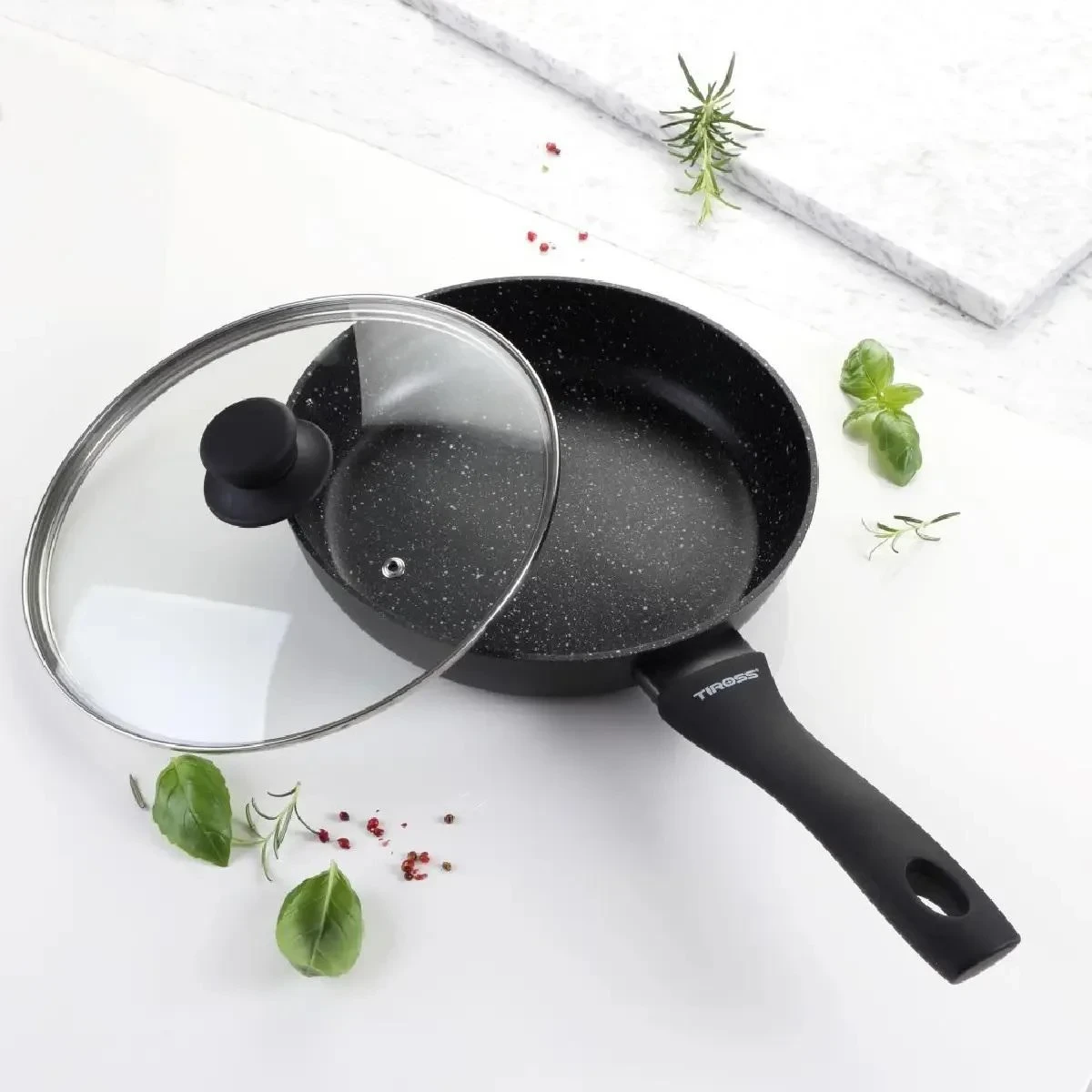 Сковорода Tiross TS 2404P 28 см - фото 5