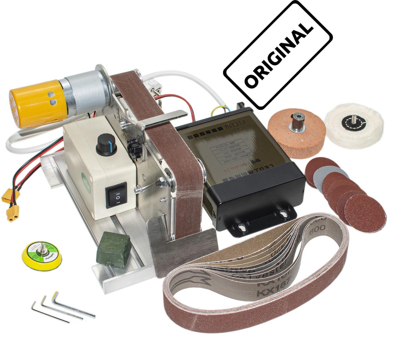 Шлифовальный станок GREE 400W для заточки ножей ножниц сверел и другого инструмента - фото 6 Шлифовальный станок GREE 400W для заточки ножей ножниц сверел и другого инструмента - фото 6