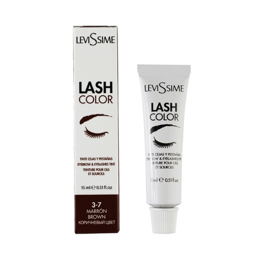 Краска для бровей и ресниц Levissime Lash Color 15 мл 3-7 коричневый (011090)