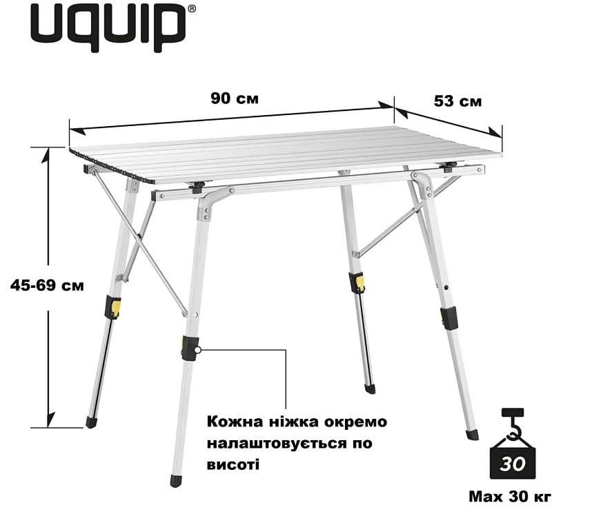 Стол Uquip Variety M DAS301069 Grey (244112) - фото 6