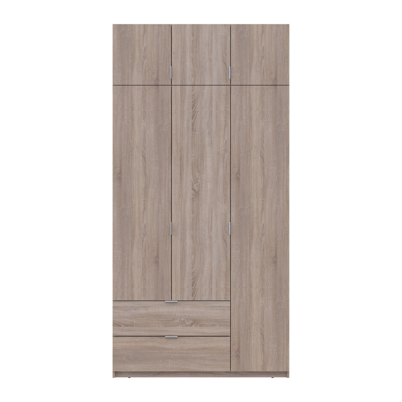 Шафа розпашна для одягу Doros Лукас 3ДСП 120х50х240 см Дуб сонома (80737799)