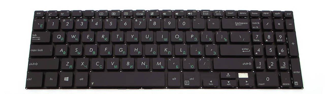 Клавіатура для ноутбука Asus PU500 PU500CA матова (90NB00F1-R31RU0)