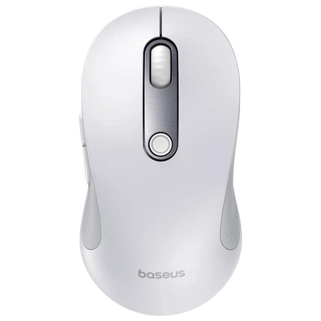 Компьютерная мышка BASEUS F02 Ergonomic Wireless Mouse White (B01055505211-01) - фото 1