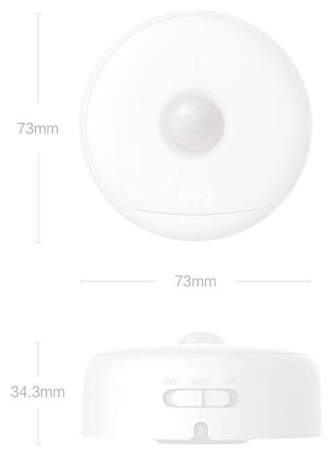 Нічник Yeelight Motion Sensor Rechargeable Nightlight (YLYD01YL) - фото 4