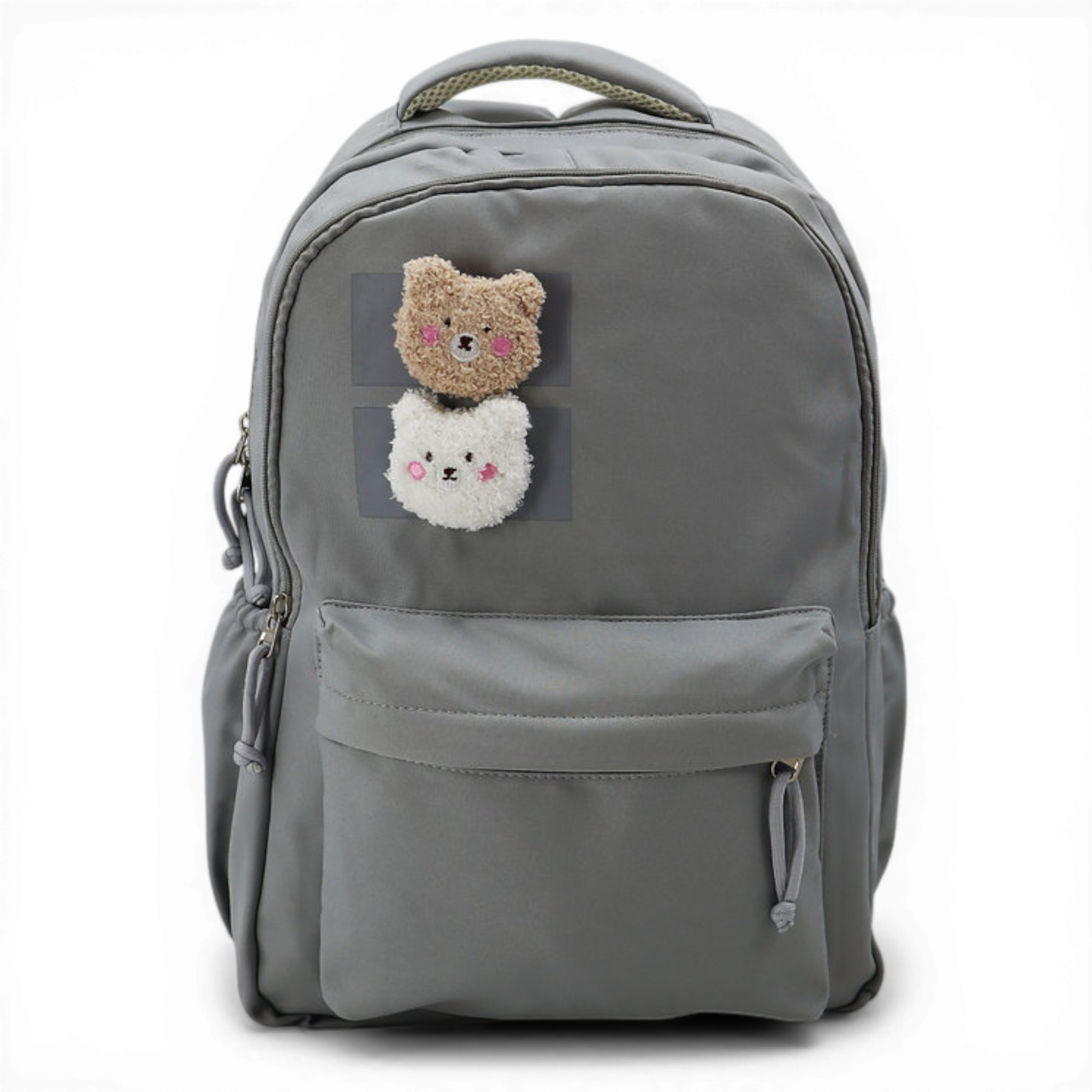 Рюкзак Cannes Nuri 2320 з плюшевими ведмедиками Grey (12187)
