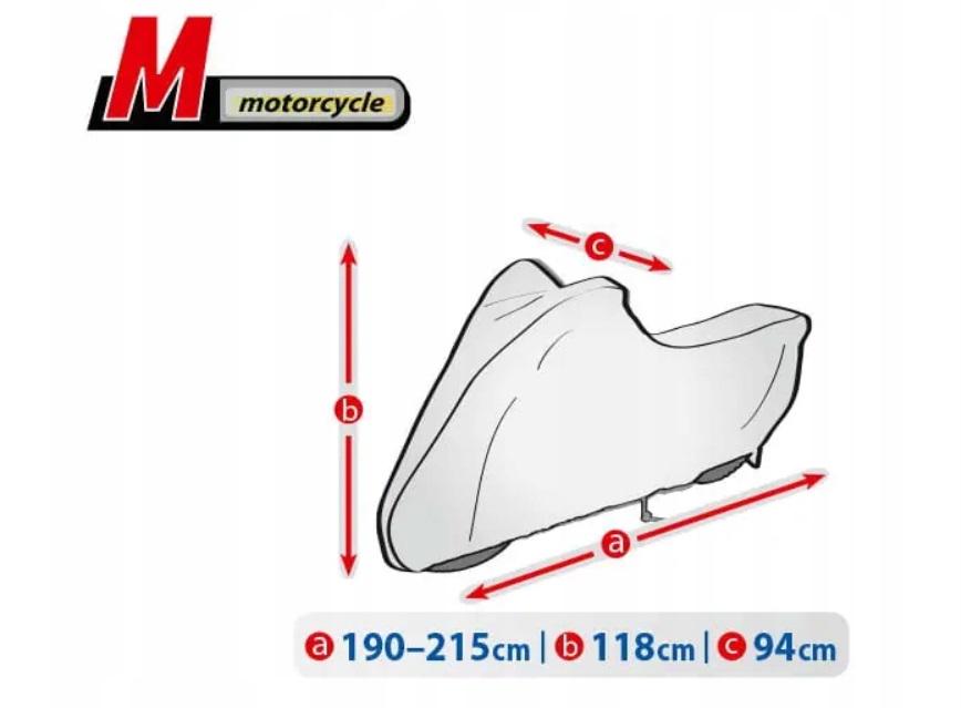 Тент для мотоцикла Kegel-Blazusiak Basic Garage М 190-215 см (5-4172-248-3020) - фото 3