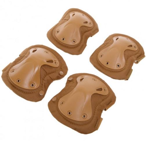 Наколінники та налокітники захисні анатомічної форми Койот - фото 7