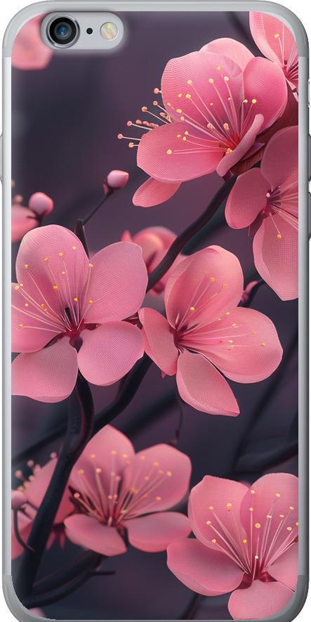 Чехол на iPhone 6s Plus Пурпурная сакура (6075u-91-42517)