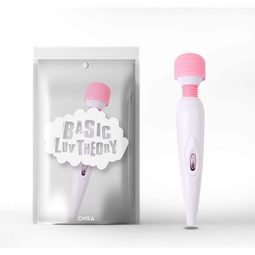 Микрофон-вибратор Chisa Basic Luv Theory Бело-розовый (8664/CN-250400866)