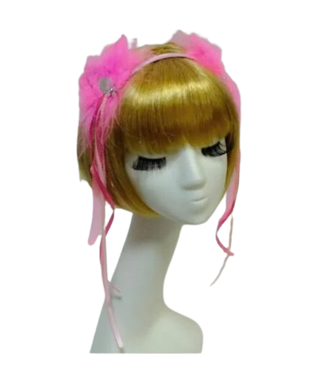 Обруч Ангелочек Seta Decor 18-938PN-S Обруч Ангелочек Seta Decor 18-938PN-S