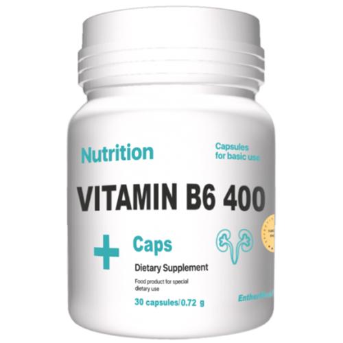 Пиридоксин EntherMeal B6 400 30 Caps Пиридоксин EntherMeal B6 400 30 Caps
