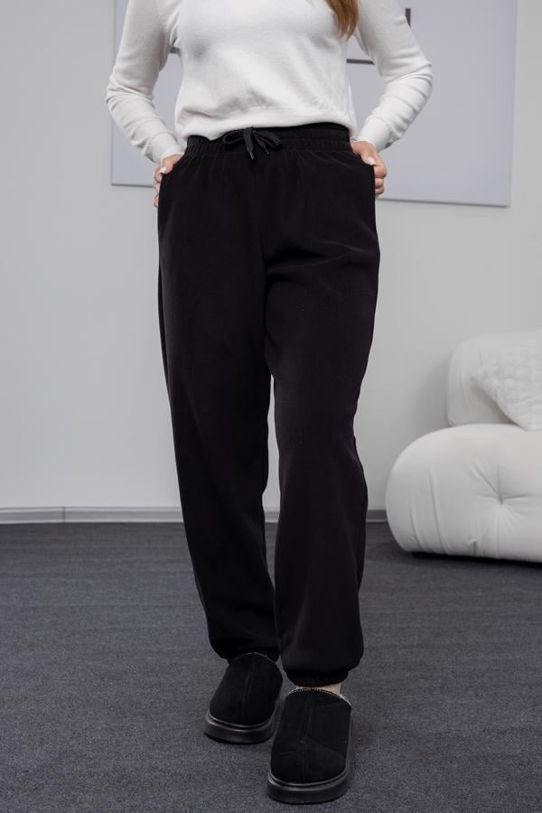 Штаны женские зимние AKSAN флисовые L Черный (25.2799_black_46(L)) - фото 1