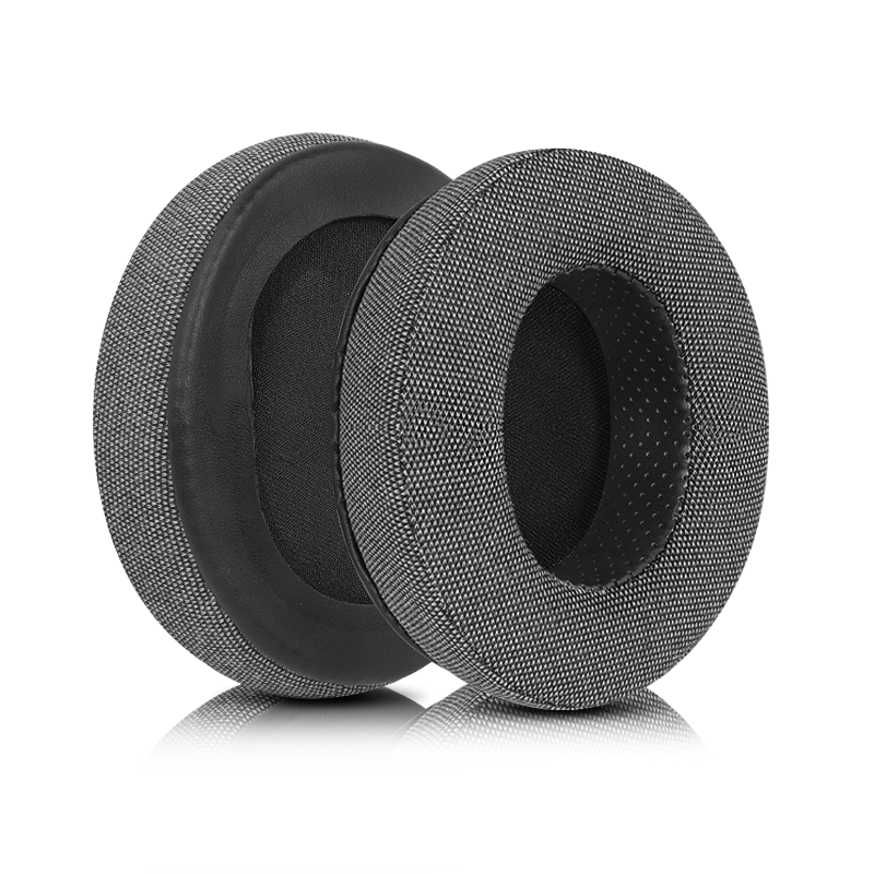 Амбушури тканинні з ефектом пам'яті Audio-Technica ATH M20x/M30/M30x/M40x/M50/M50x/M50xBT/SX1 Сірий (30154116)