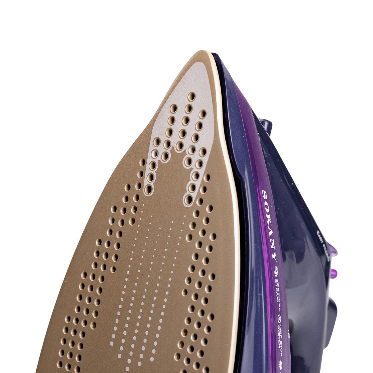 Утюг ручной паровой Sokany беспроводной для одежды 2400 Вт (5699) - фото 29