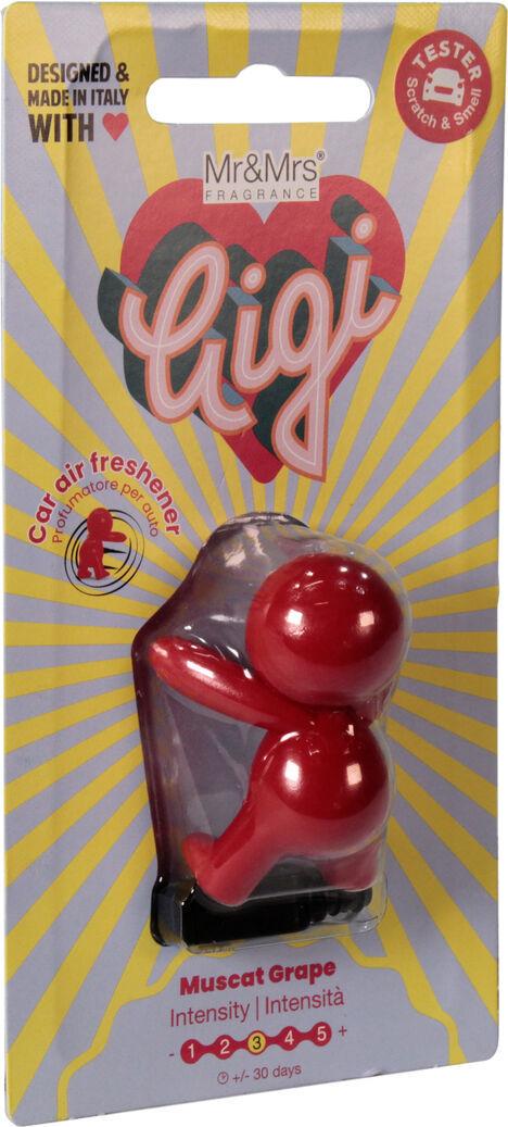 Ароматизатор для авто Mr&Mrs Gigi Red Muscat Grape на дефлектор твердый (0312116)