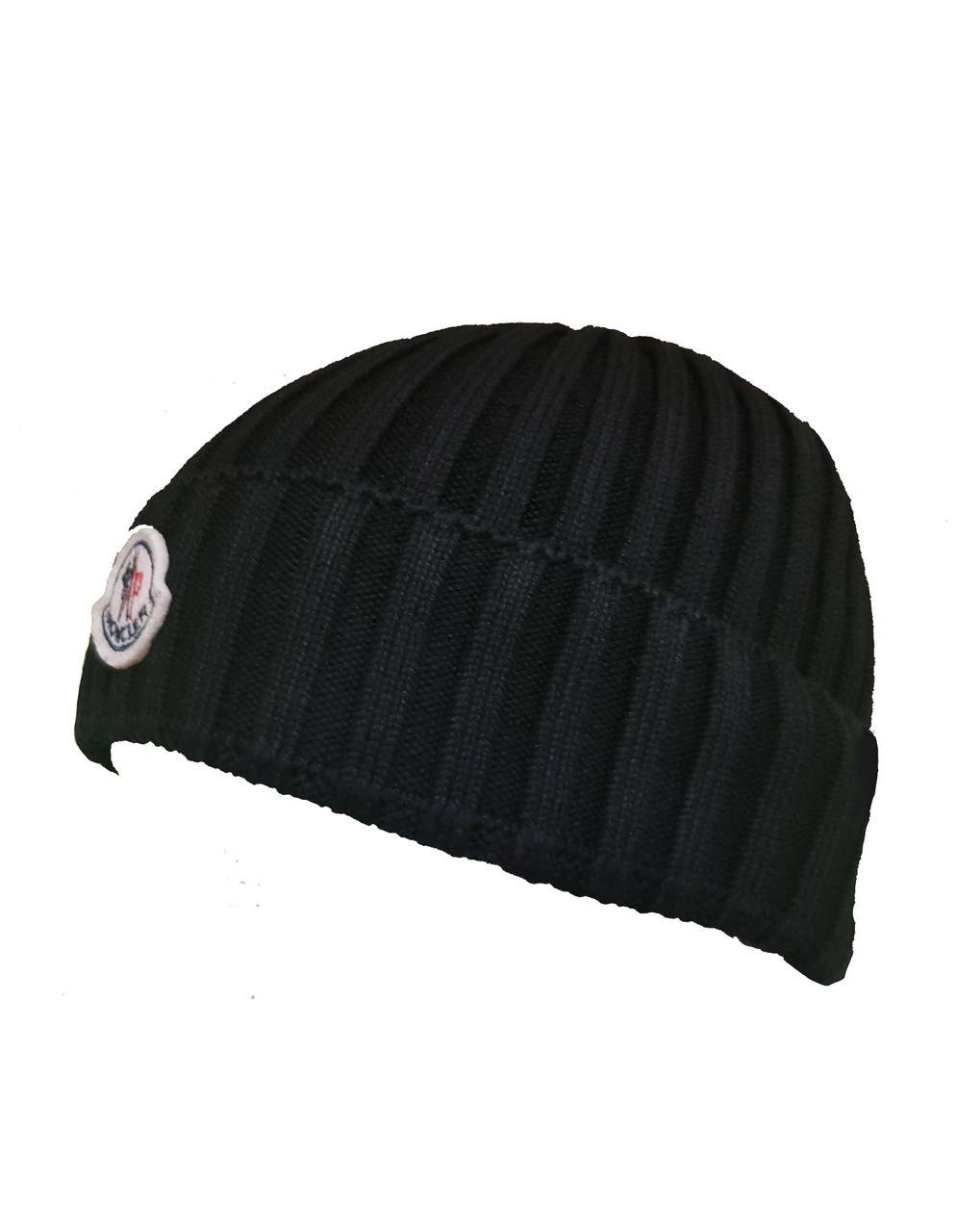 Шапка мужская Moncler SCOM-190-B-1633 Black