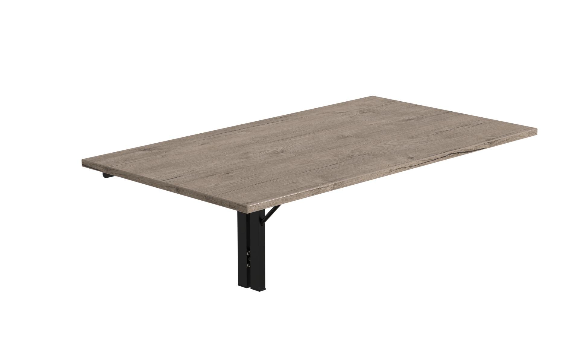 Обеденный стол-трансформер стеновой Ferrum-decor Ника металл/ДСП 16 мм 420x900x500 мм Черный/Дуб Сан-Марино (FRD-105165) - фото 8 Обеденный стол-трансформер стеновой Ferrum-decor Ника металл/ДСП 16 мм 420x900x500 мм Черный/Дуб Сан-Марино (FRD-105165) - фото 8