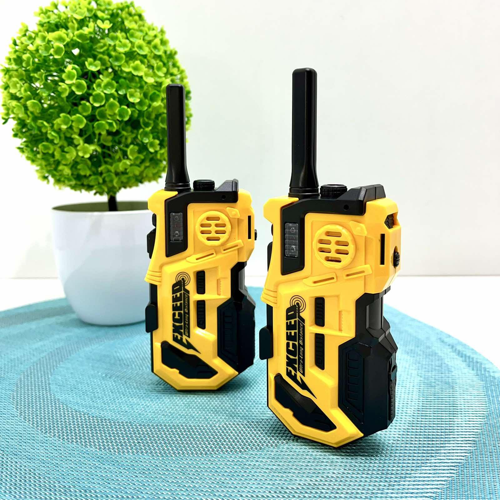 Ігровий набір рацій LING YUN ZHI звук/світло на батарейках 16 см 2 шт. Чорно-жовтий (LZ079) - фото 9 Ігровий набір рацій LING YUN ZHI звук/світло на батарейках 16 см 2 шт. Чорно-жовтий (LZ079) - фото 9