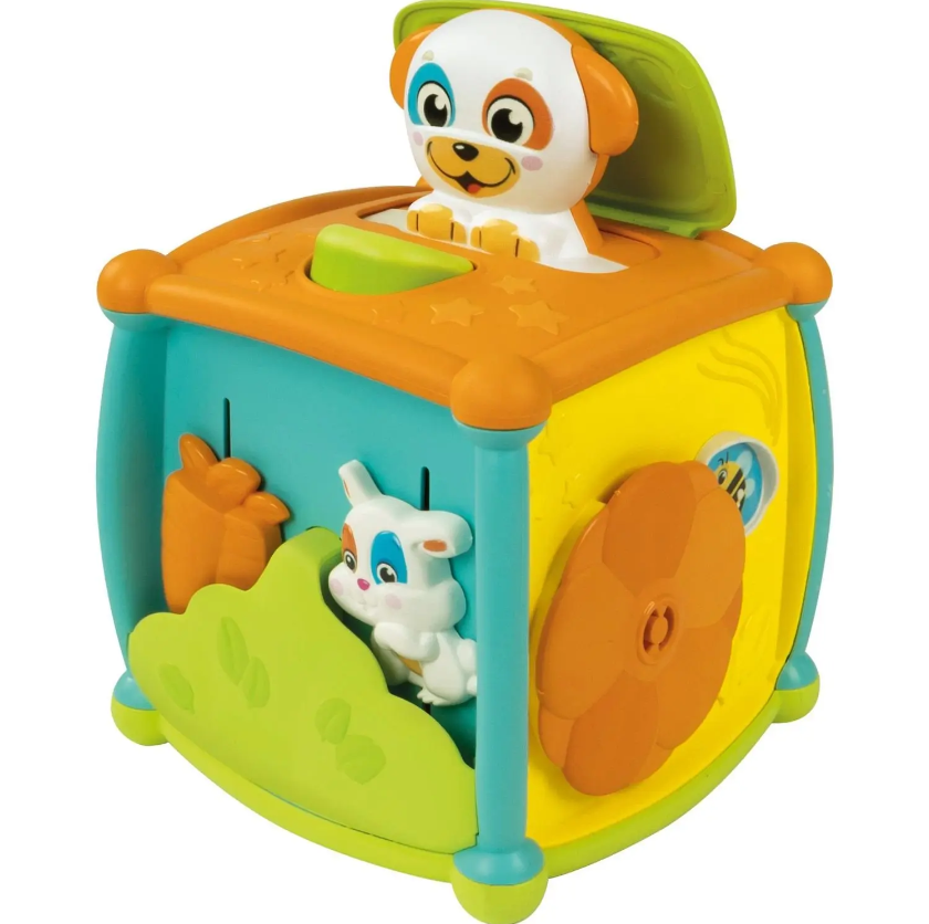 Игрушка развивающая Clementoni Peekaboo Activity Cube (143251) - фото 4