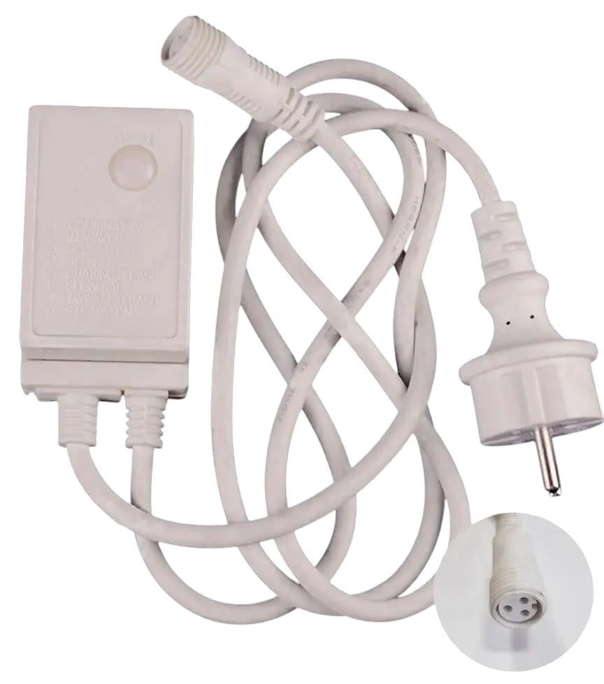 Шнур мережевий для LED стрічки двожильний (SZ-1750-002) - фото 2 Шнур мережевий для LED стрічки двожильний (SZ-1750-002) - фото 2