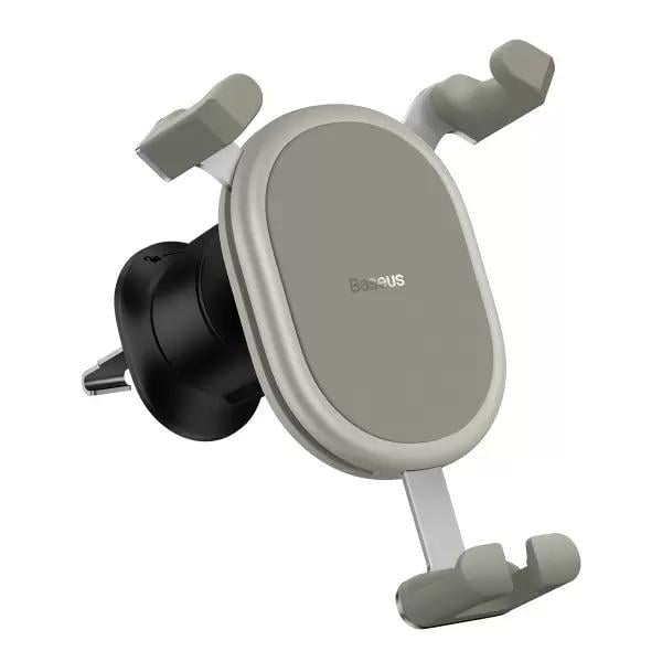 Автомобильный держатель для телефона BASEUS Stable Gravitational Car Mount Air Outlet White (SUWX000001) - фото 5