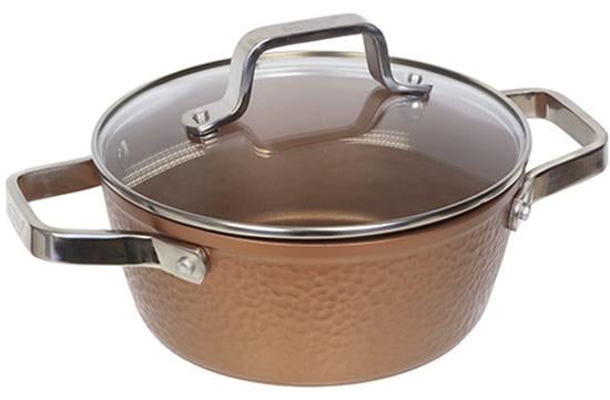 Каструля Bergner San Ignacio Origen 4,7 л, 24х10,4 см Мідний (SG-6315)