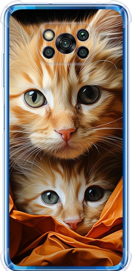 Чохол на Xiaomi Poco X3 Pro Котики 2 (5664sp-2938-42517)