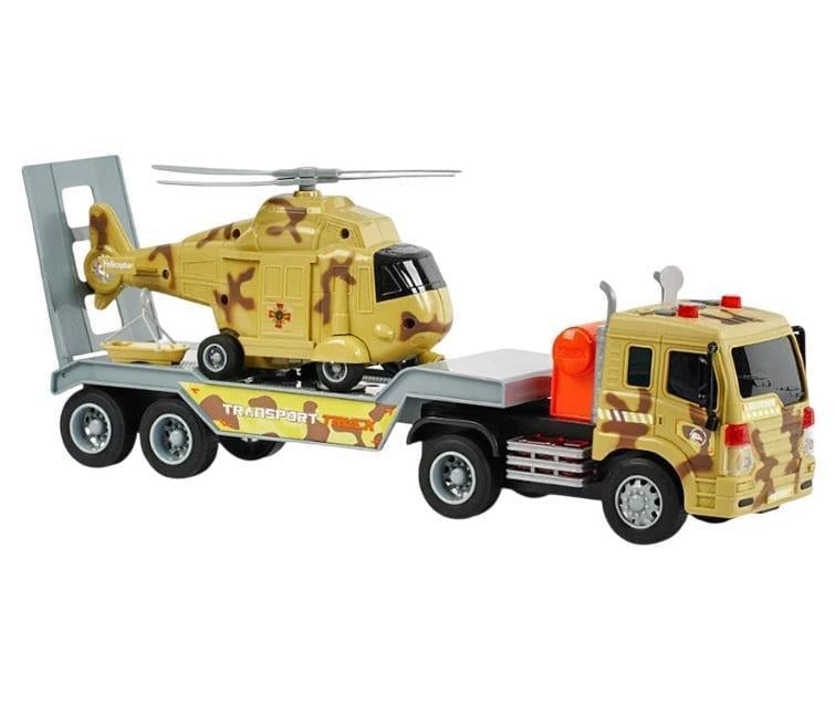 Трейлер детский Transport Truck свет/звук Camouflage (88710)
