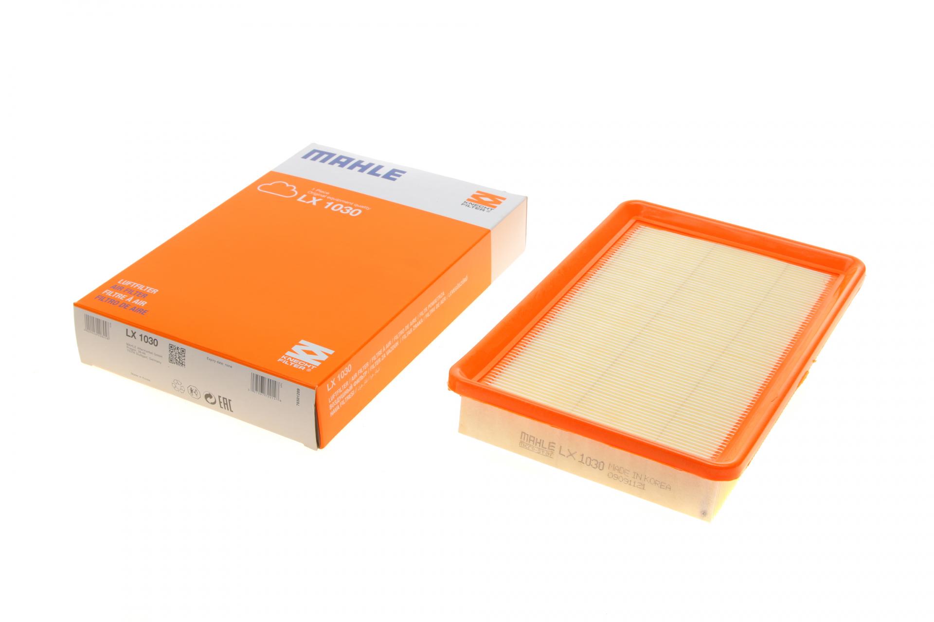 Фильтр воздушный KNECHT для Hyundai Elantra 1,6-2,0i2,0 CRDi 00-06/ Kia Cerato 1,6/2,0i 2,0 CRDi 04- (LX 1030)