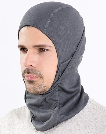 Балаклава Преміум дихаюча лижна/мото/вело One Size Сірий (561692114)