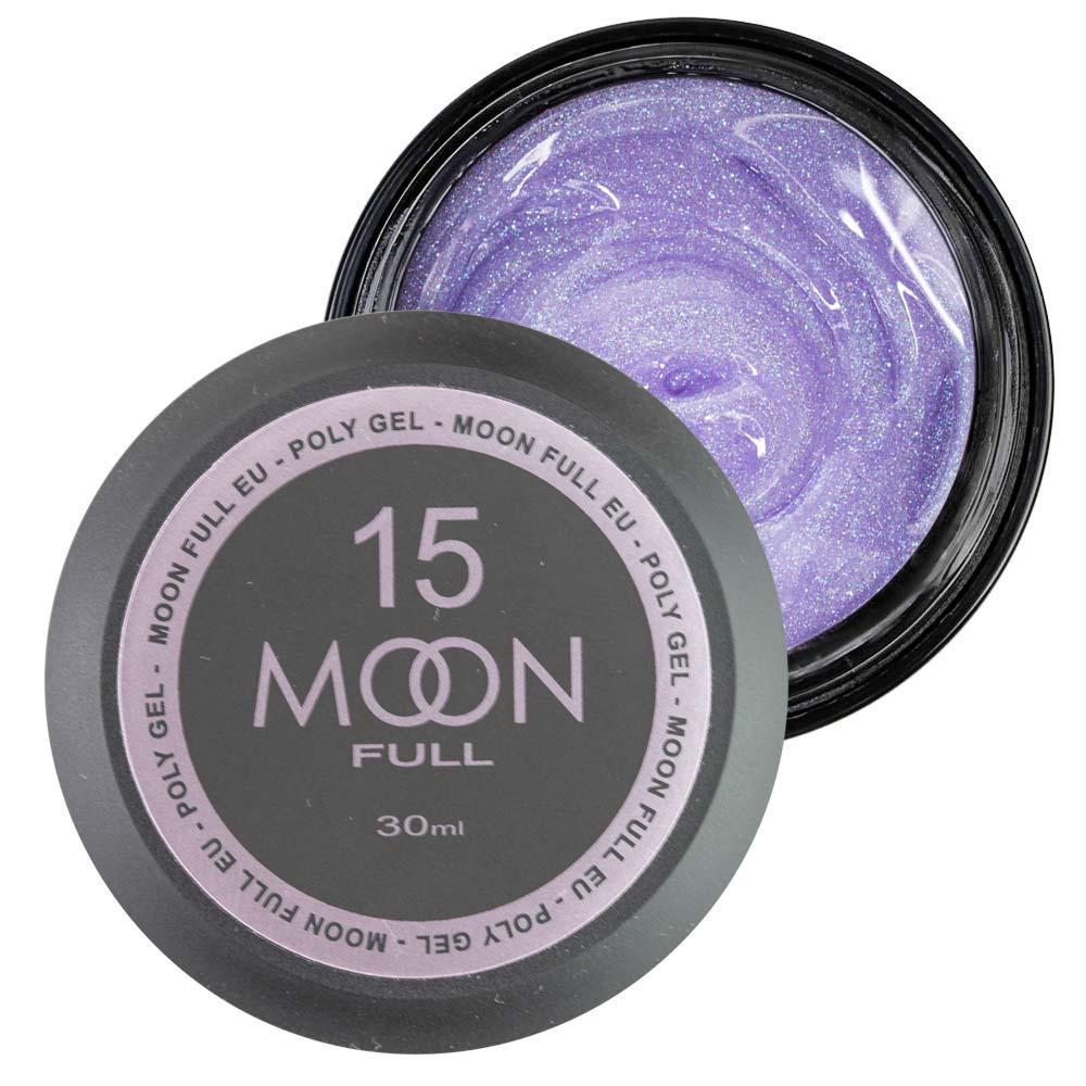 Полигель для наращивания Moon Full Poly Gel №15 30 мл
